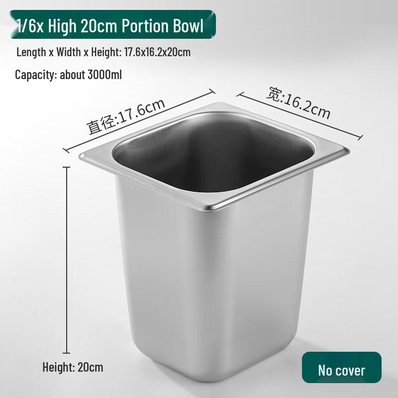 

Stainless Steel Gastronorm Food Pan