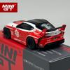 MINIGT 1:64 Toyota LBWORKS Toyota GR Supra Red/White Alloy Car Model 1103