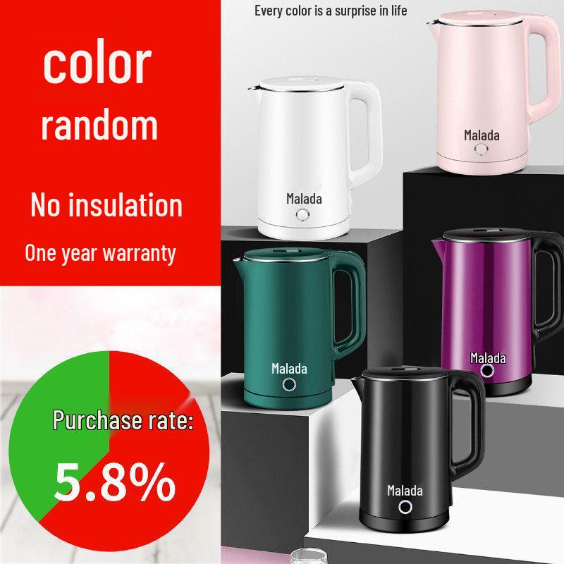 Умный электрический чайник Wanlida из нержавеющей стали 304 большой вместимости