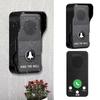 Wireless Doorbell Rechargeable Battery Hands Free Full Duplex Intercom Door Bell Waterproof One Press To Talk for House Office
