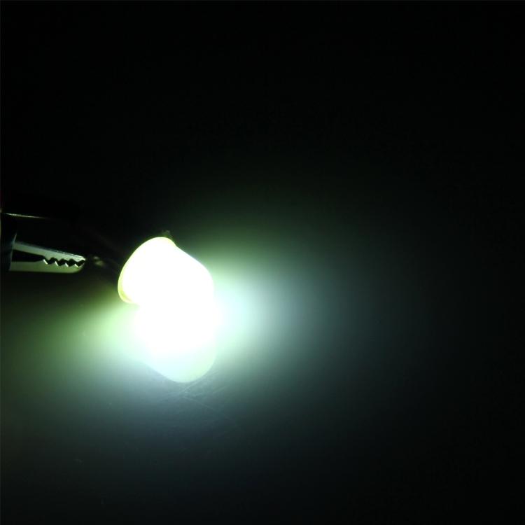 2 peças BA9S 2W 150 LM 6000K lâmpada de luz de folga para carro, DC 12V(Luz branca)