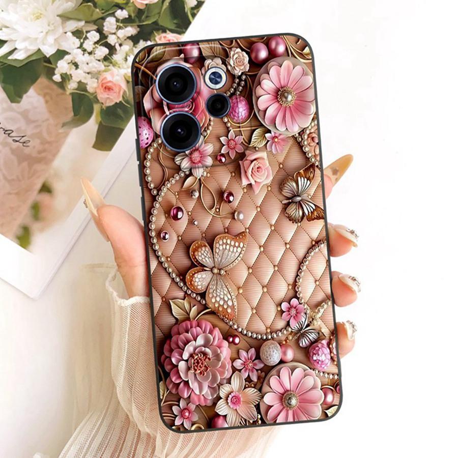 Casing For OPPO Reno 15F reno15 F 5G CPH2801 Aesthetic Luxury Cute Rabbit Silicone Phone Case OPPO Reno15 5G Soft Cover