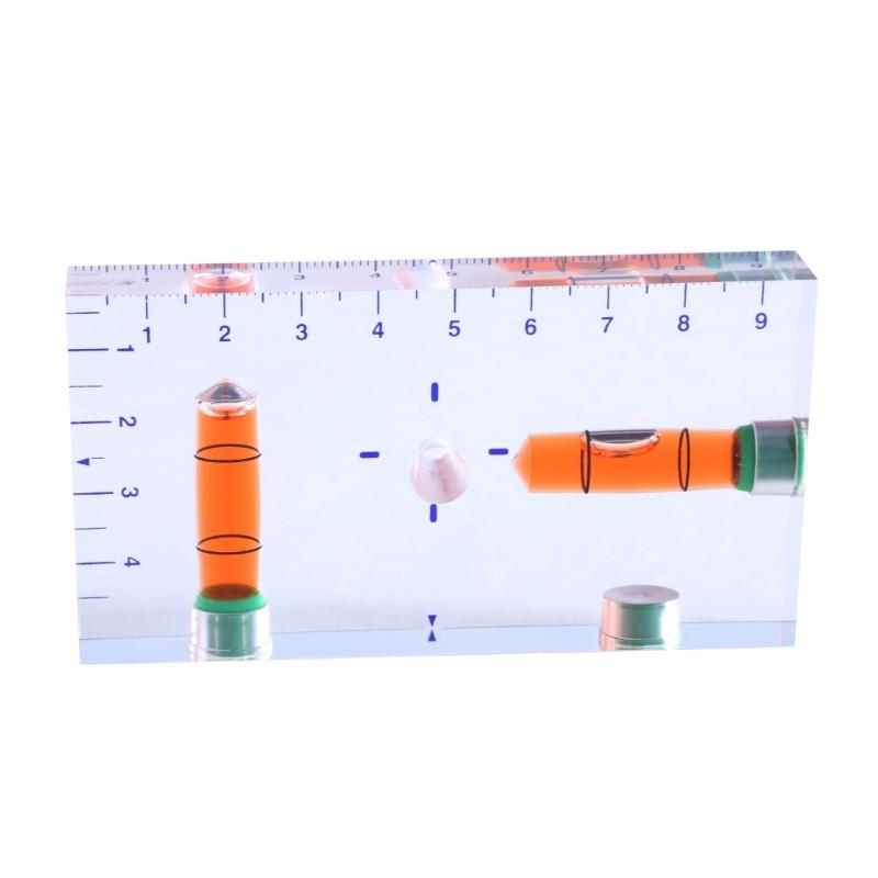 

Высокоточный прозрачный двухсторонний магнитный пузырьковый уровень мини-уровень