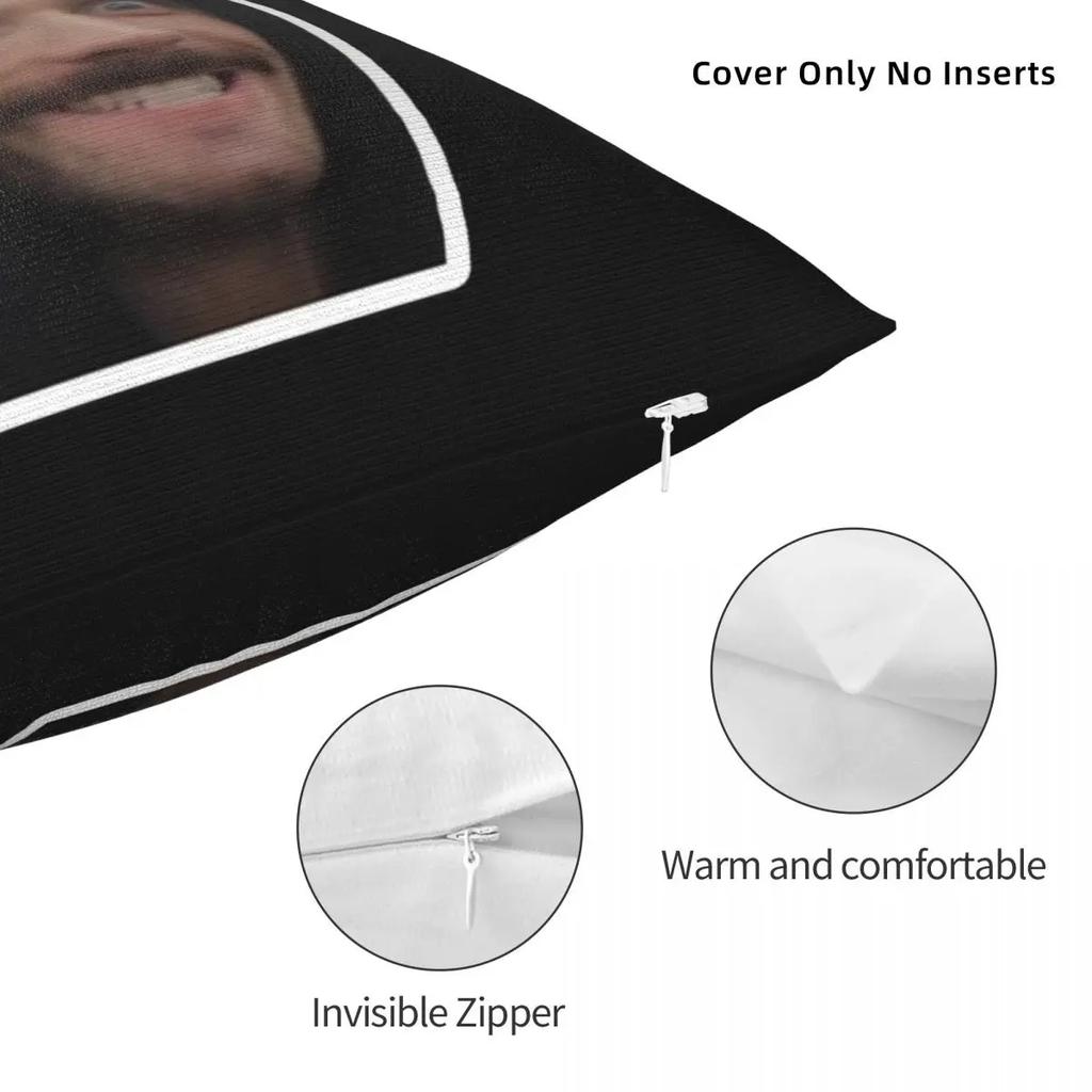 Pillowcase Polyester Cushion Cover Decor Throw Pillow Case Cover Home Square
