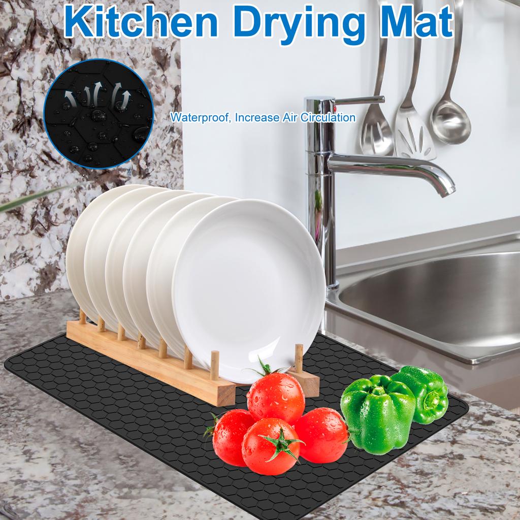 Stove Top Cover Silicone Stove Mat Heat Resistant Cooktop Cover Foldable Anti-slip Hob Cover Range Covers for Electric Stove