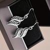 European and American Fashionable Women's Simple Hollow Water Droplet Earrings, Personalized Sweet and Creative High-end Earrings