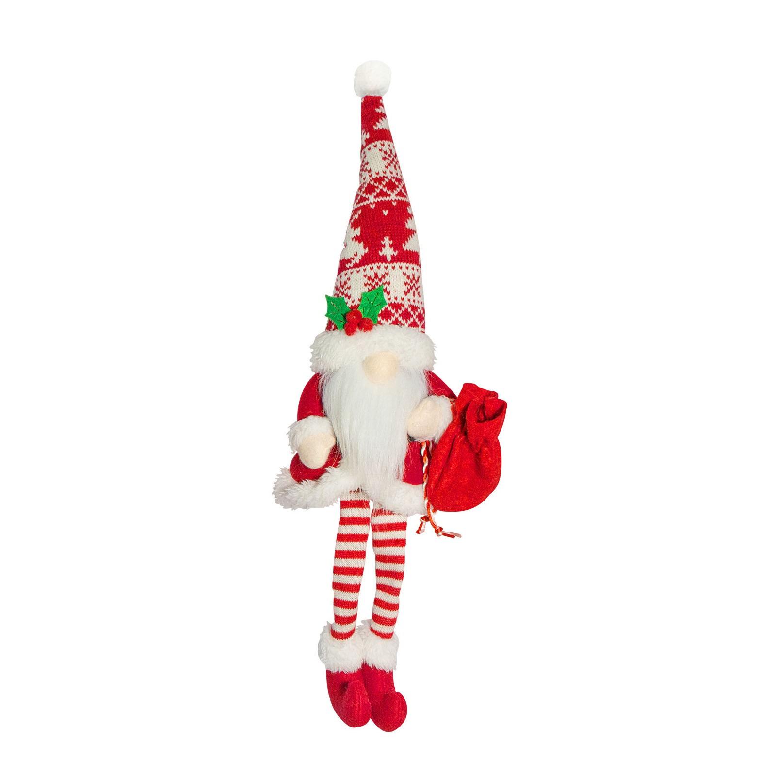 

Рождественские украшения Безликий зеленый волосатый старик Подарочное украшение One Size белый