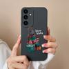 Case For Samsung S24 Plus Ultra Dinosaur Soft Liquid Silicone Lens Protection Anti Choc Cover For Galaxy S 24 S24+ S24Ultra Capa