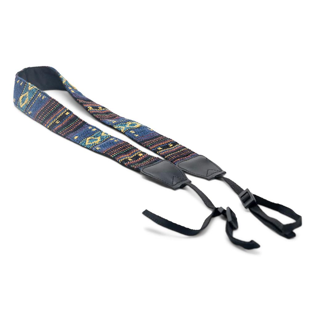 Nocs Provisions Woven Tapestry Strap, CottonPolyester, Midnight Accessory, Authentic, Colorful, Perfect for Outdoor Sports and Live Performances,