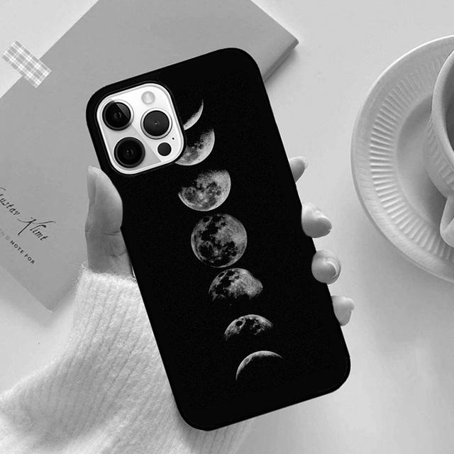 Autumu Witch Witches Moon Phone Case Cover for iPhone 17 Air 16 16e 15 12 11 13 14 Pro Max Apple Plus Coque