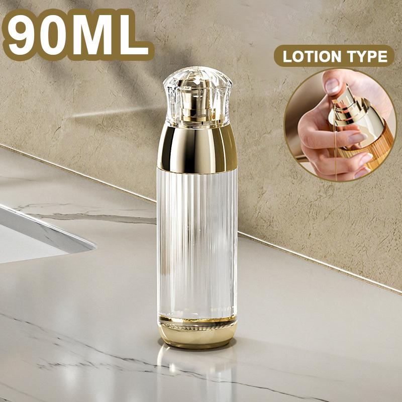 Plastic Shower Gel Dispenser Bathroom Shampoo Conditioner Soap Bottle Travel Lotion Spray Bottle Portable Empty Travel Jars