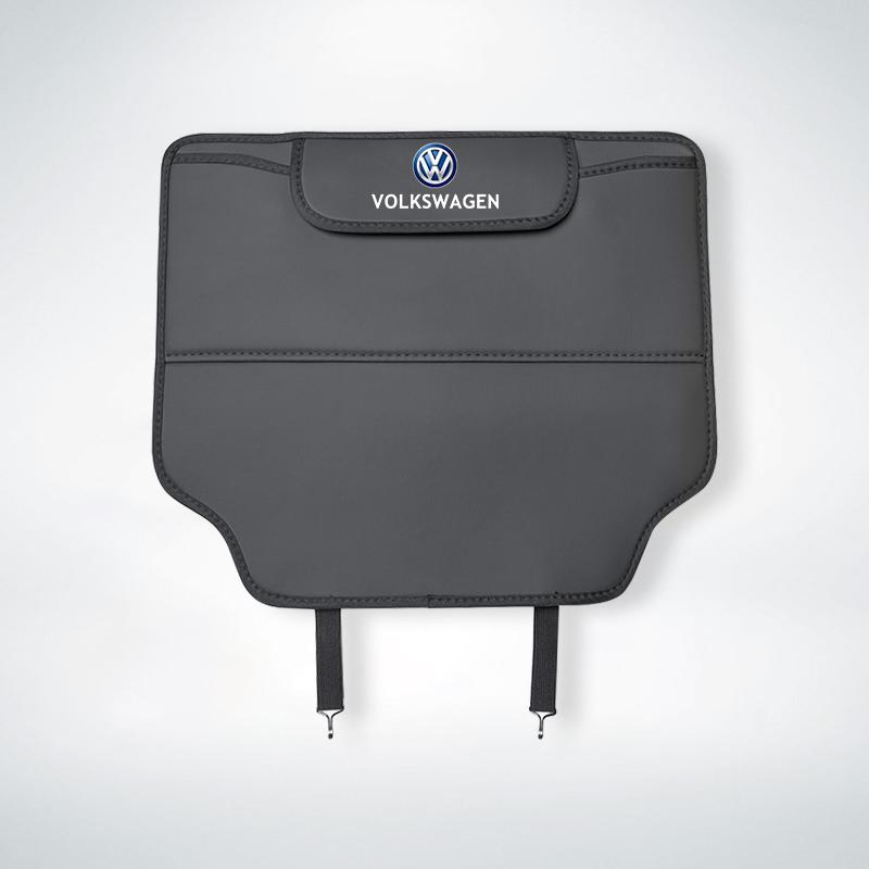 Car Seat Back Anti-Kick Mat Protector Pad Cover For VW GTI Polo Golf MK6 MK7MK8 Passat B6 B7 B8 Tiguan CC T-ROC Jetta Tire Valve
