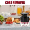 Easy-Press Cherry Pitter with 7 Holes Olive Seed Squeeze Tool Stoner Remover Kitchen Corer Aid for Dessert Jam Hawthorn Juice