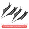 Car Inner Door Handle Panel Pull Trim Cover Carbon Fiber For BMW G30 G38 5 Series X3 X4 Ix3 G01 G02 Interior