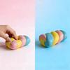 Marshmallow Shape Squeeze Toy Soft PU Fidget for Stress Relief Slow Rising Office Decompression Emotional Release Toy for Office Home