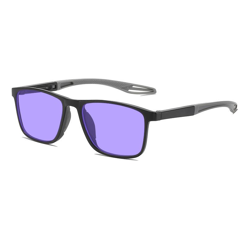 Blue Purple Lenses Men Computer Glasses for Gaming New Trend TR90 Blue Light Blocking Glasss Women Fashion Optical Spectacles