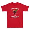 Rise & Shine It's Bloody Mary Time Funny Drinking Quote Vintage Unisex's T-Shirt