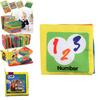 Vibrant Intelligence Development Cloth Bed Cognize Book Educational Toy For Babies