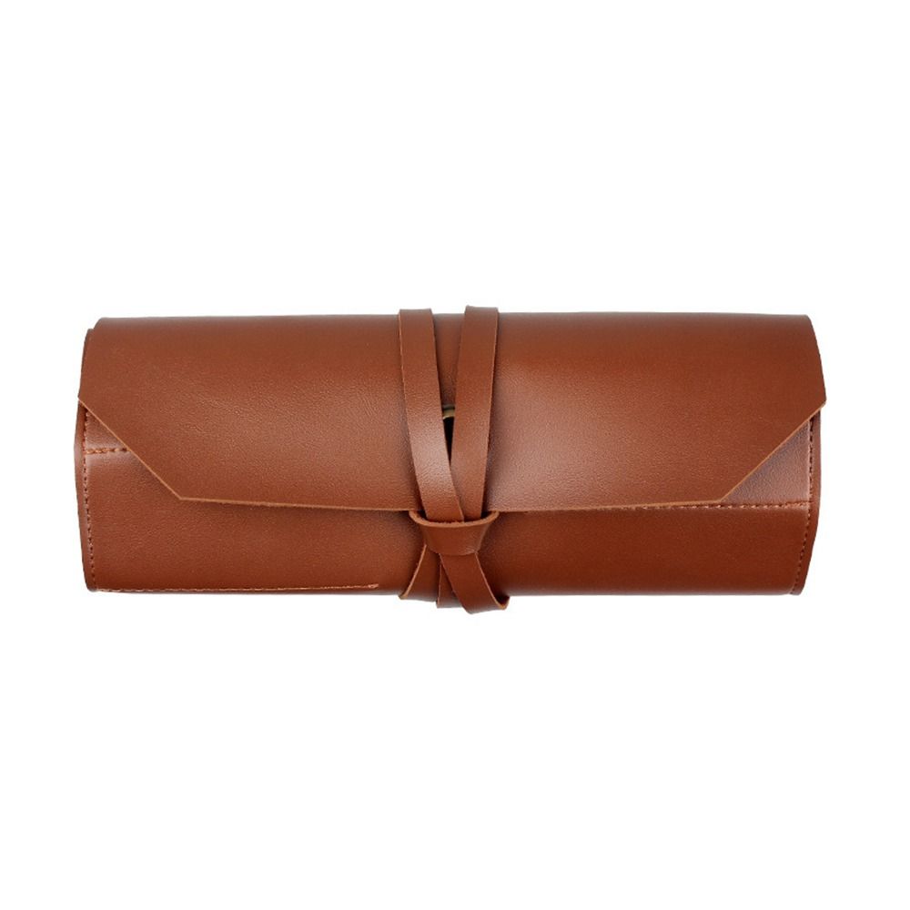 Case Wrench Storage Bag Carry Tool Organizer Leather Folding Bag Tool Storage Bag Tool Roll Up Bag