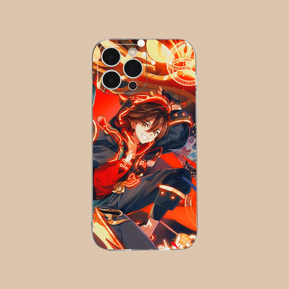 

Game GI Gaming Mobile Phone Case for iPhone 17 16 15 14 13 12 11 X XR XS Air Pro Max Plus Mini Clear Colorful Cover Luxury Cover iPhone XS Max