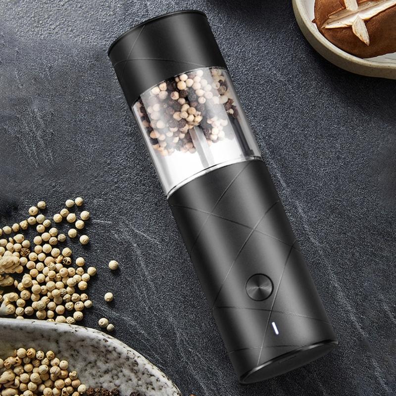 Rechargeable Cordless Grinding Machine For Coffee Bean Pepper Spices Mill Grinder with LED Light Home Kitchens Appliance