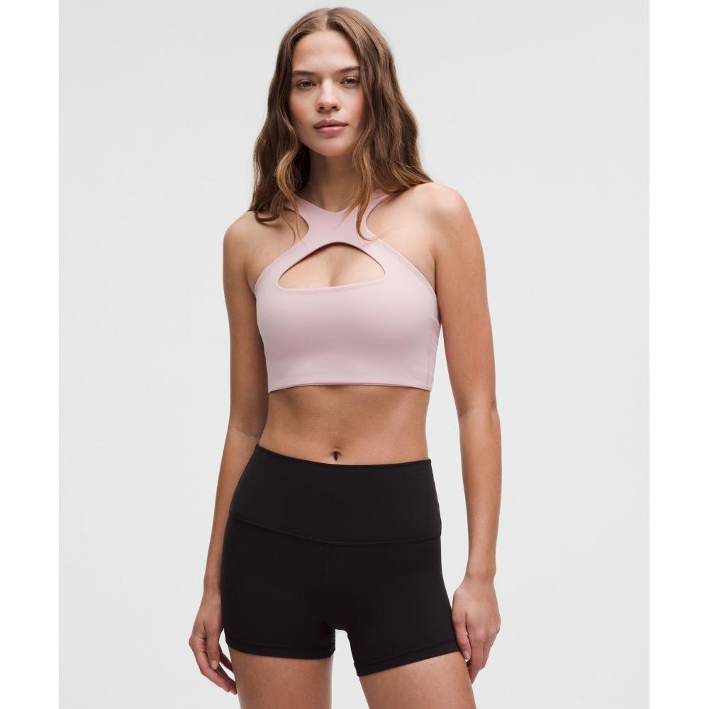 

Lululemon Согните этот бюстгальтер Scoop And Cross с легкой поддержкой AC Cups Pink HAze XXS/XS