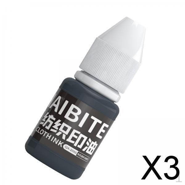 

6x Чернила для штамповки одежды Заправочные Чернила Печатное Масло Ткань Текстиль Маркер для одежды для