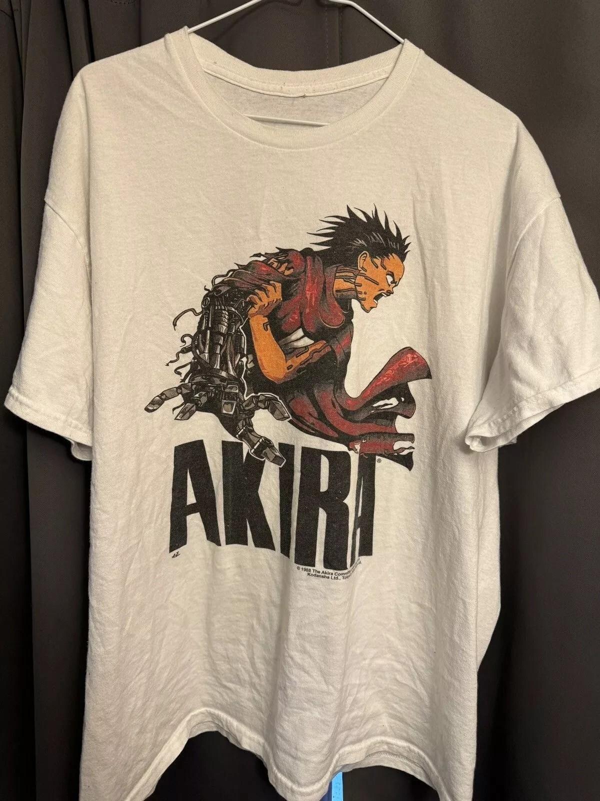 

Akira Anime Manga 90s Retro Style White Unisex T Shirt Mens Womens Tees Top Men Women S-4XL 2XL