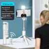 Portable 1-Meter Selfie Stick with Bluetooth, Fill Light, Multi-Purpose Tripod, and Phone Holder for Photography and Live Streaming