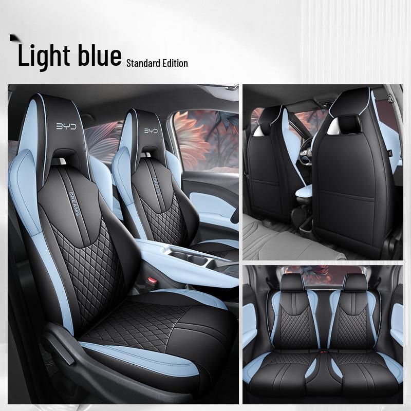 BYD Seagull Custom Leather Car Seat Cover - All-Season Full Protection