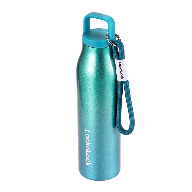 LOCK&LOCK Pure Titanium 450ml Insulated Sports Bottle