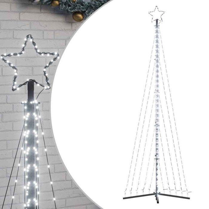 VidaXL LED Christmas Tree 495 LEDs Cool White 300.5 Cm, Christmas Light, LED Christmas Light, Outdoor Christmas Light, 4016437