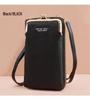 2025 Women's Korean Style Lychee Grain Large Capacity Crossbody Phone Bag & Wallet.