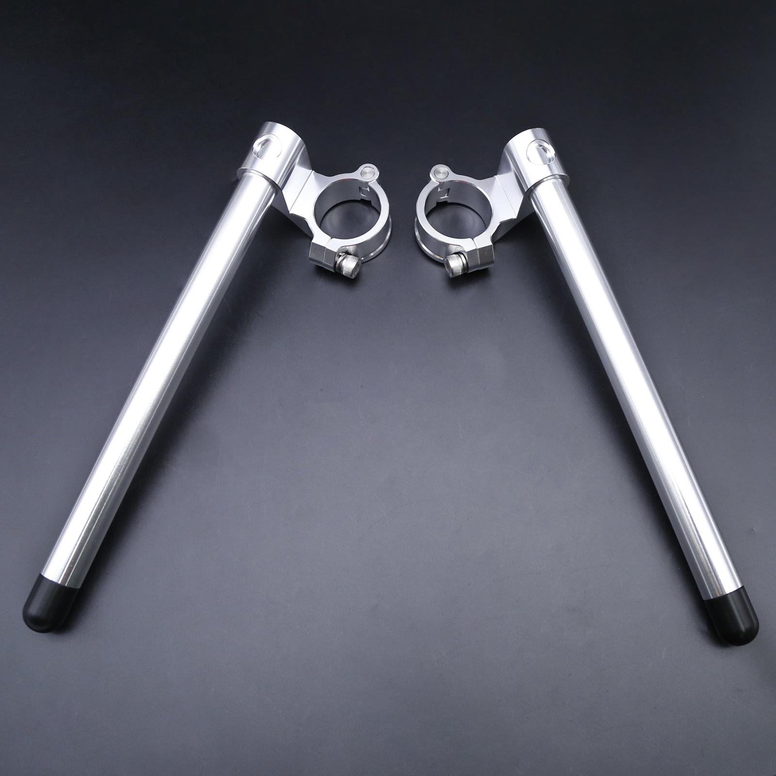 Motorcycle 7/8 22MM Riser Rised 1.5 inch Clip On Adjustable Handlebar Fork Clamp 37mm 41mm 43mm 45mm 48mm 50mm CNC