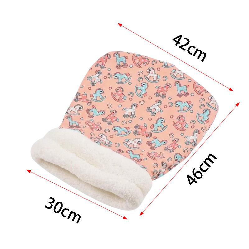 Cat Nest Winter Warmth Semi Enclosed Cat Sleeping Bag Nest Deep Sleep Designed for Cats Bedding Cat Mat Pet Universal розовый