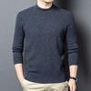 FengXun Herren 100% Reine Wolle Mock Neck Pullover FXT6510