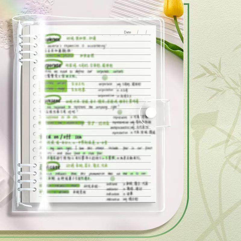 PVC Soft Cover B5 Notebook with Removable A5 Planner Diary