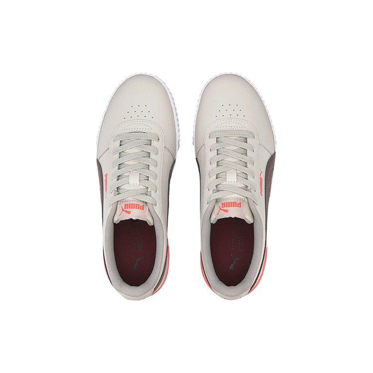 PUMA Carina Leather 'Khaki White Brown' Women's 370325-20