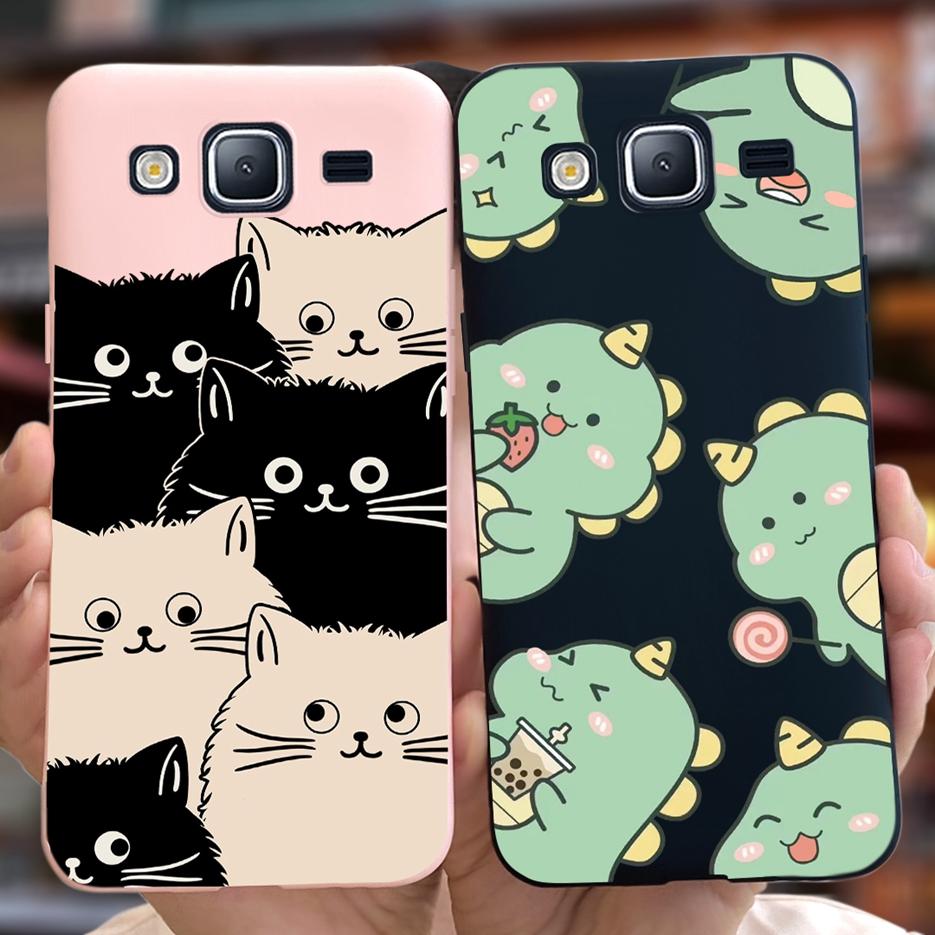 For Samsun Galaxy J3 J5 J7 2016 Case J320F J510F J710F Cute Dinosaur Cartoon Cover Soft TPU Shell For Samsung J5 2016 Phone Case