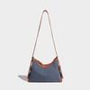 Women's Bag 2024 New Model, Unique Design, Fashionable Denim Bag, High-end Feel, Large Capacity, Single Shoulder Crossbody Pillow Bag