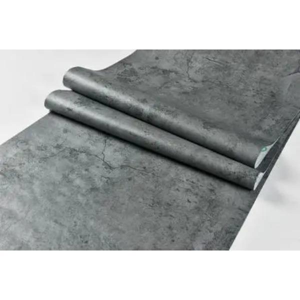 PVC Retro Cement Grey Waterproof Self-adhesive Wallpaper el Cafe Library Living Room Bedroom Wall Renovation Vinyl Stickers