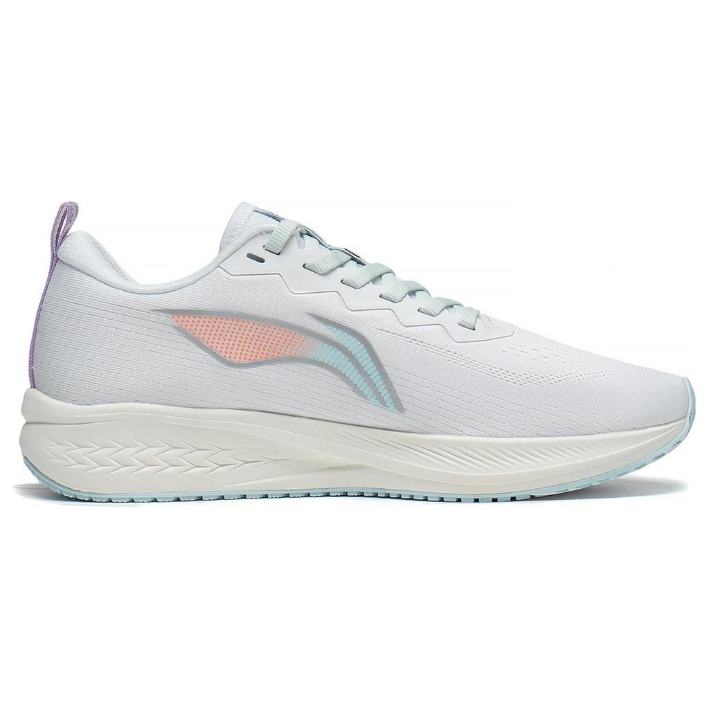 Li Ning Red Hare 6 Slip Resistant Abrasion Resistant Low top Casual Running Shoes Women's White ARMT016-4