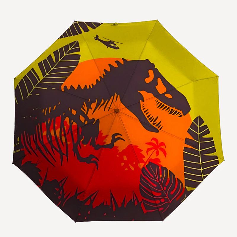 

1pc Dino Jurassic Windproof Automatic Umbrella, Lightweight for Women/Men, Perfect Christmas Gift a0811229