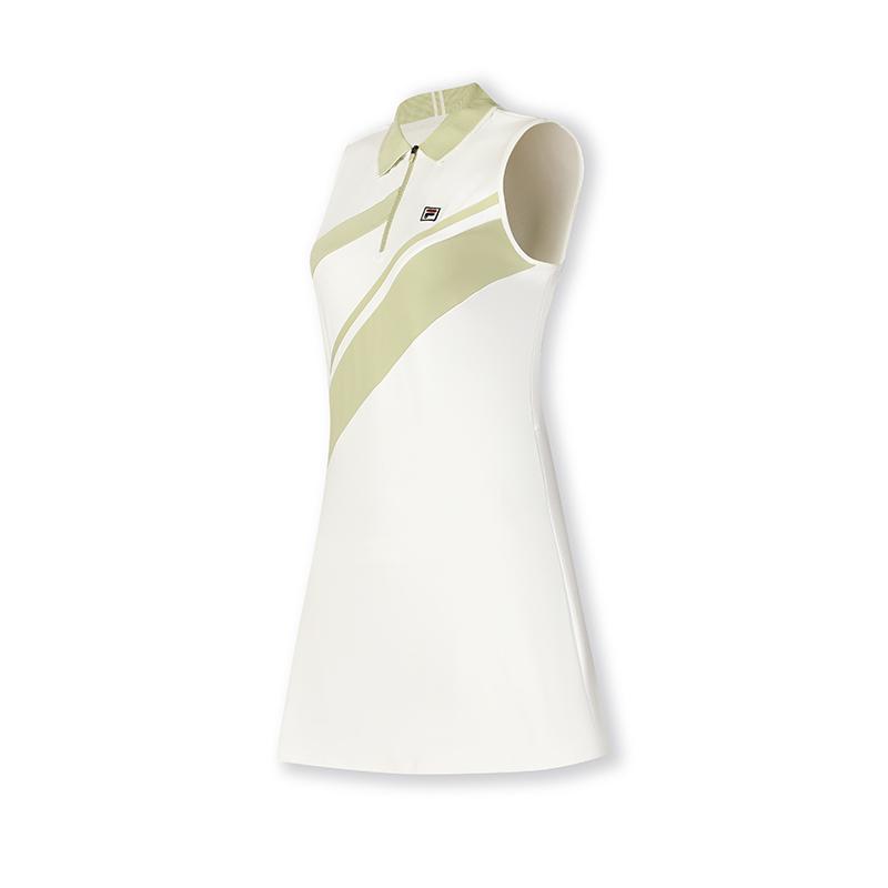 New FILA Sleeveless Dress Women's Starlight White A11W443301FWT