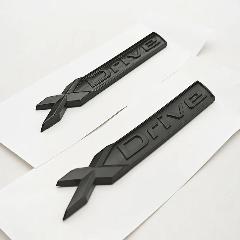 NEW 3D ABS Car Sticker Logo Xdrive Emblem Trunk Badge Nameplate X Drive For BMW Xdrive 320d 320i 530d 525d E60 G20 Accessories PS9