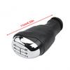 For Renault For Clio 4 Manual Shift Knob 5 Speed Gear Head ABS Replacement