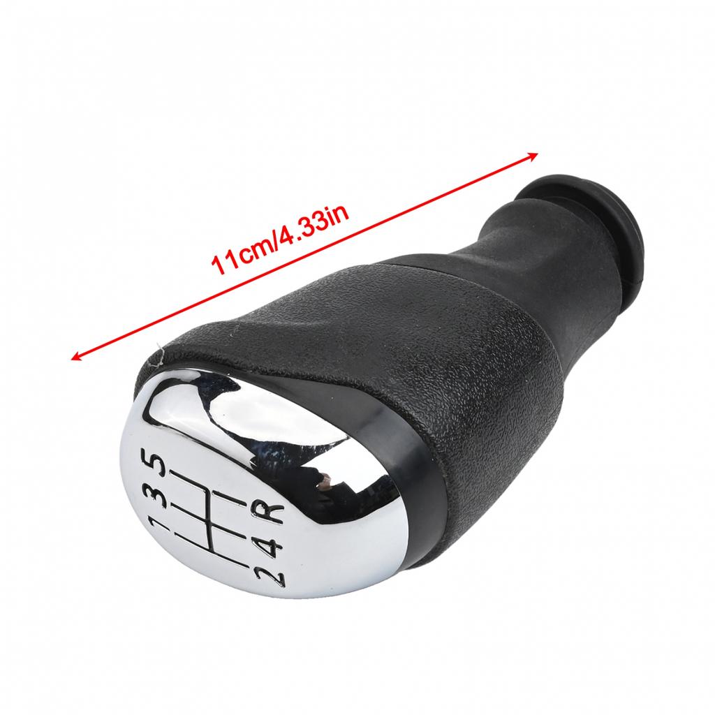 For Renault For Clio 4 Manual Shift Knob 5 Speed Gear Head ABS Replacement