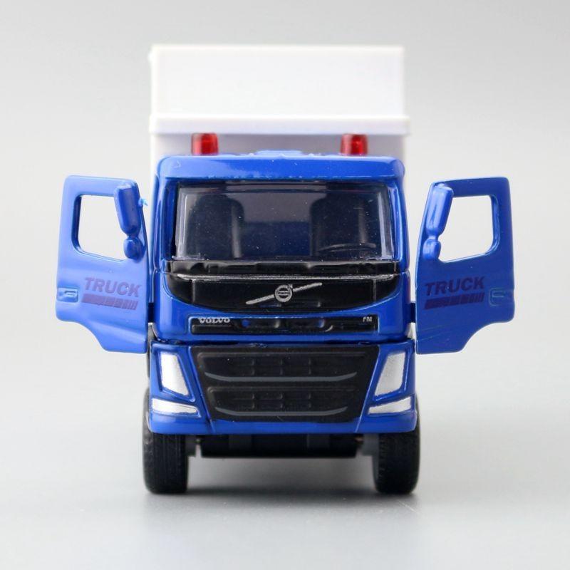 Simulation Container Alloy Transport Vehicle Model Toy With Doors Double