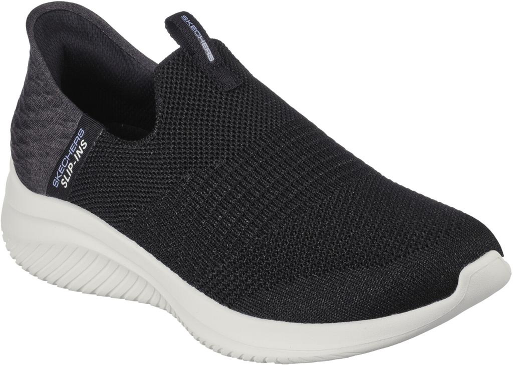 Skechers Ultra Flex 3.0 - Smooth Step Women (149709) черные/белые кроссовки