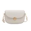 French Niche Bag 2025 New Fashionable Solid Color Texture Shoulder Underarm Bag Spring Versatile Messenger Bag Women's Bag